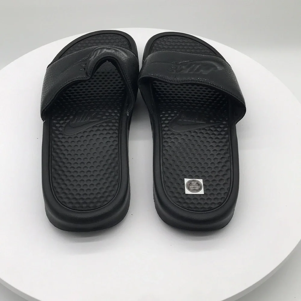 Nike Mens Black Slide Sandals size 10 US